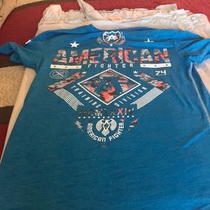 American fighter shirt